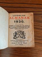 Leidsche Almanak 1930 - Zeldzaam Exemplaar!, Ophalen, F.W.M. Trap