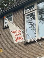 Geboortevlag naam “Jens” handgemaakt, Doe-het-zelf en Verbouw, Steigers, Ophalen of Verzenden, Zo goed als nieuw, Overige typen