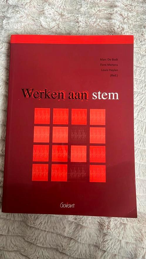 M. Bodt - Werken aan stem, Boeken, Wetenschap, Zo goed als nieuw, Ophalen of Verzenden