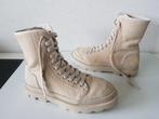 <> Nubikk maat 41 licht beige leren desert boots Monro Miley, Nubikk, Verzenden, Beige, Lage of Enkellaarzen