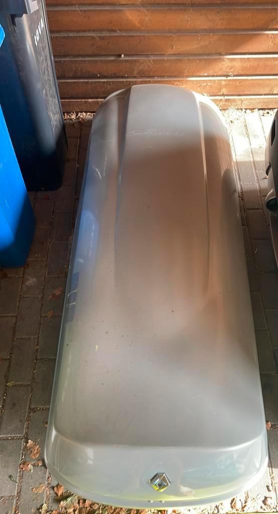 Dakkoffer (Renault, grijs, groot), Auto diversen, Dakkoffers, Gebruikt, Ophalen