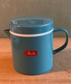 Originele vintage Melitta campingkoffiekan met filterhouder, Ophalen of Verzenden, Gebruikt