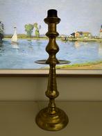 Grote vintage Marokkaanse messing lamp / tafellamp, Huis en Inrichting, Ophalen of Verzenden, Zo goed als nieuw, Overige materialen