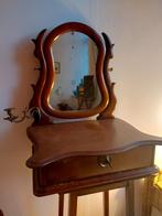 Antiek make-up/kaptafeltje, Gebruikt, Minder dan 100 cm, Hout, 50 tot 100 cm