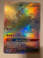 Ho-oh GX Pokemon Promo SM80 Jumbo kaart, Ophalen of Verzenden, Zo goed als nieuw, Losse kaart, Foil