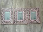 3x Frosakull Fotolijstjes Oud Roze 10x15, Huis en Inrichting, Woonaccessoires | Lijsten, Ophalen of Verzenden, Nieuw, Metaal of Aluminium