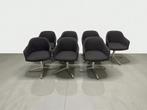 7x Vitra Softshell stoel - Antraciet, Gebruikt, Design, Ophalen of Verzenden, Vijf, Zes of meer stoelen