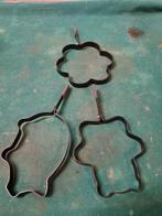 spiegelei vormpjes drie metaal, Ophalen of Verzenden, 'T Olde Gre-j, Info@toldegrej.nl, Endepoelstraat 20f Didam