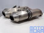 uitlaat dempers voor de Ducati 848 2008 - 2010 superbike uit, Motoren, Onderdelen | Ducati, Ophalen of Verzenden, Gebruikt