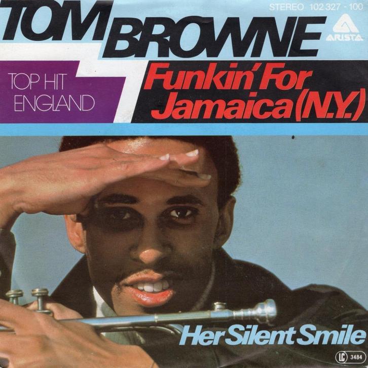 TOM BROWNE  -  Funkin' for Jamaica, Cd's en Dvd's, Vinyl Singles, Gebruikt, Single, Pop, 7 inch, Ophalen of Verzenden