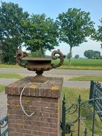 Tuinvaas met dubbele oren Gietijzer bloempot, Ophalen, Nieuw