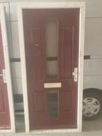 Hardhouten kozijn met voordeur 1035*2230, Ophalen, Minder dan 3 meter, W, Zo goed als nieuw