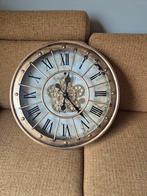 Grote Wandklok Ø59cm - Stijlvol en Decoratief, Huis en Inrichting, Ophalen, Zo goed als nieuw, Analoog, Wandklok
