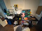 Elektrisch Zit-Sta Bureau Zwart 180x80, Ophalen, Gebruikt