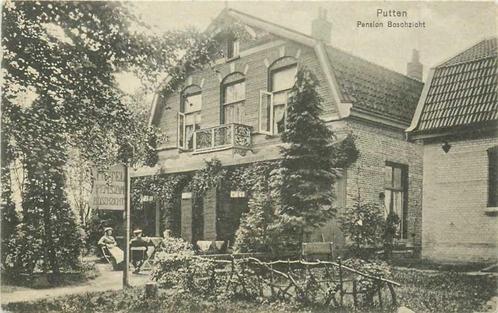 (380-718-003) Putten Pension Boschzicht, Verzamelen, Ansichtkaarten | Nederland, Gelderland, Verzenden