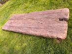 Draglineschot tafelblad, Doe-het-zelf en Verbouw, Hout en Planken, Ophalen of Verzenden, Zo goed als nieuw, Minder dan 200 cm