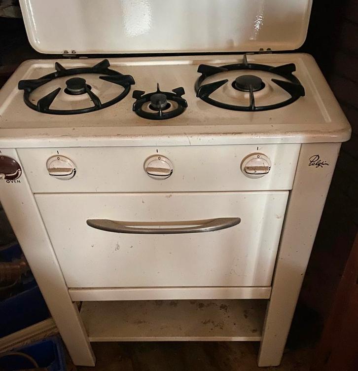 Pelgrim garfornuis met oven, Witgoed en Apparatuur, Fornuizen, Zo goed als nieuw, Inbouw, Inductie, 4 kookzones, 85 tot 90 cm