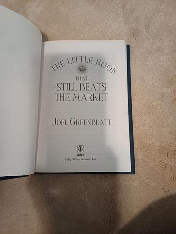 The Little Book That Still Beats the Market - Greenblatt beschikbaar voor biedingen