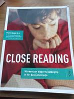 Close Reading - Werken aan dieper tekstbegrip, Ophalen of Verzenden, Alpha, Zo goed als nieuw, Niet van toepassing