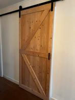 Schuifdeur - 210x96,5 cm, Doe-het-zelf en Verbouw, Deuren en Horren, Ophalen, 80 tot 100 cm, Binnendeur, Zo goed als nieuw