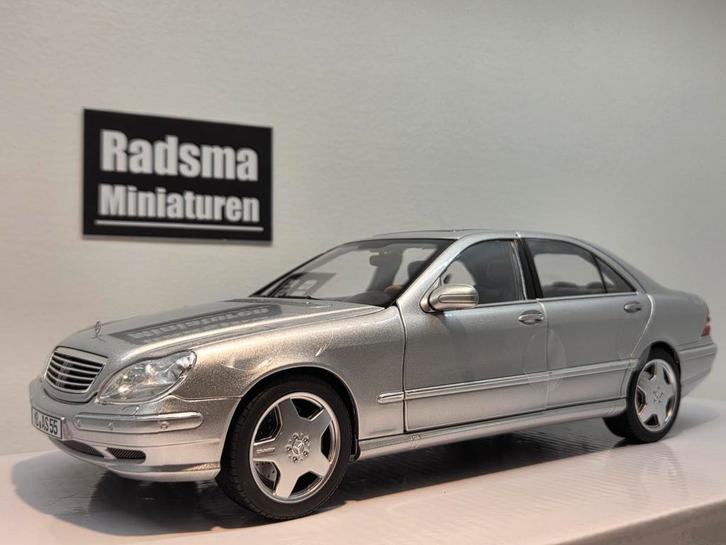 Mercedes-Benz S-Klasse S55 - W220 - 1:18 Norev Special, Hobby en Vrije tijd, Modelauto's | 1:18, Nieuw, Auto, Norev, Ophalen of Verzenden