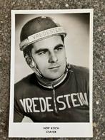 Nop Koch - Vredestein - kaart wielrenner / stayer 1961, Verzamelen, Verzenden, Poster, Plaatje of Sticker