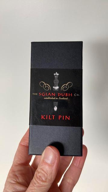 Schotse kilt pin- Scotish Thistle beschikbaar voor biedingen