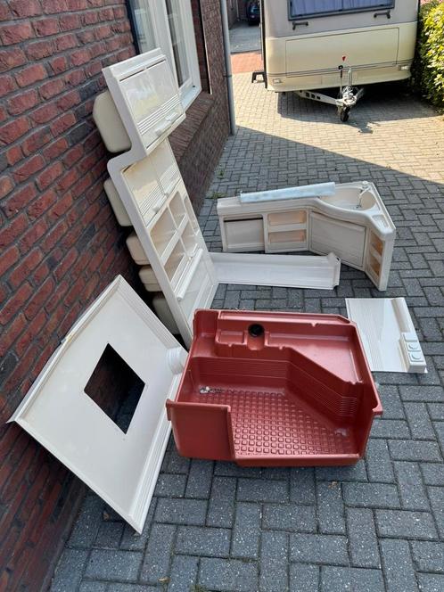Badkamer Hobby Classic 1990 in hele nette staat, Caravans en Kamperen, Caravan accessoires, Gebruikt, Ophalen