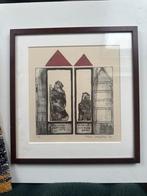 Karin Campfens-Meerman Ets, Gesigneerd, Antiek en Kunst, Kunst | Etsen en Gravures, Ophalen of Verzenden