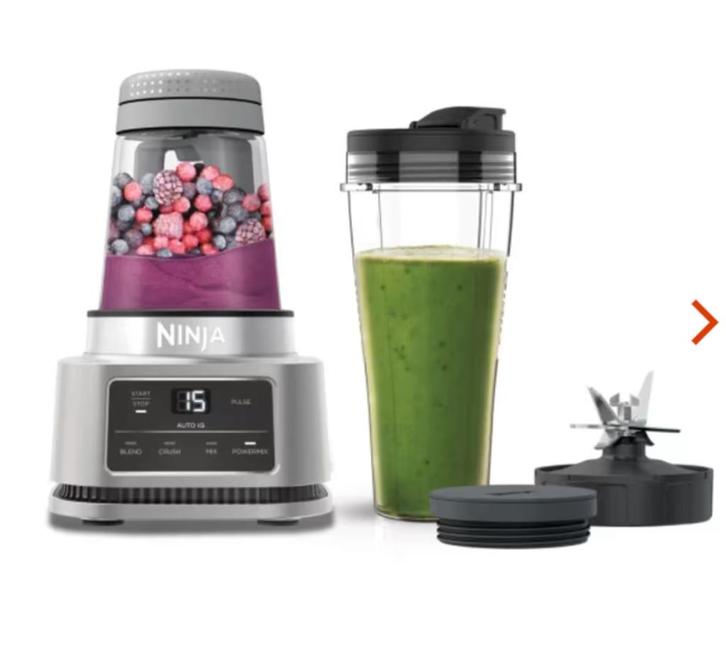 Ninja foodi 2-in-1 Power Nutri Mixer, Witgoed en Apparatuur, Blenders, Zo goed als nieuw, Powerblender, Ophalen of Verzenden