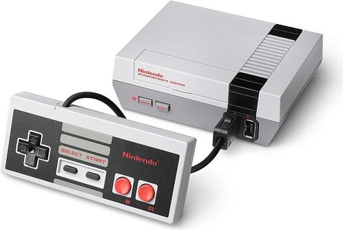 NES mini, Spelcomputers en Games, Spelcomputers | Nintendo NES, Zo goed als nieuw, Met 2 controllers, Met games, Ophalen of Verzenden