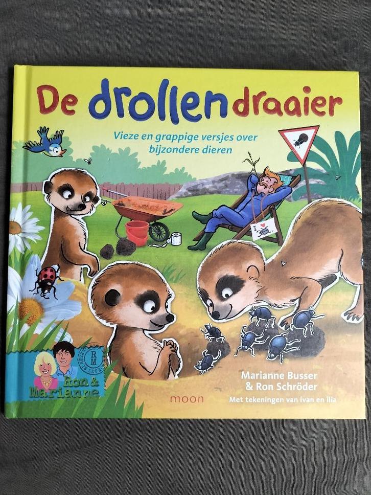 M. Busser & R. Schröder - De drollendraaier, Boeken, Kinderboeken | Baby's en Peuters, Zo goed als nieuw, 2 tot 3 jaar, Ophalen of Verzenden