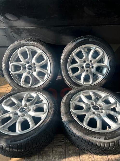 Mini Cooper S / Countryman velgen + Banden NIEUWSTAAT, Auto diversen, Wieldoppen, Zo goed als nieuw, Verzenden