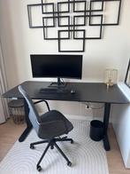 Elektrisch Zit/Sta Bureau IKEA zwart, Ophalen, Elektrisch, Zo goed als nieuw, Stabureau