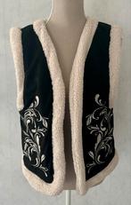 Zwart gilet met borduursel - Sisters Point, Maat M, Kleding | Dames, Maat 38/40 (M), Zwart, Sisters Point, Nieuw