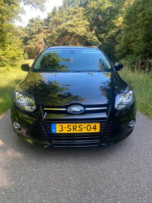 Ford Focus 1.0 Ecoboost 92KW Wagon 2013 Zwart, Auto's, Ford, Particulier, Focus, ABS, Adaptieve lichten, Adaptive Cruise Control