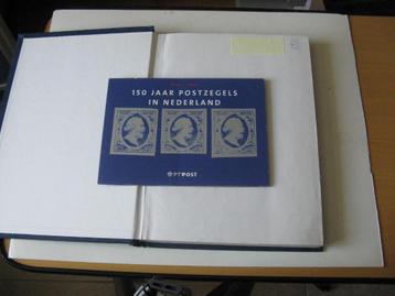 Postzegels 150 jaar postzegels in Nederland 1 e afstempeling beschikbaar voor biedingen