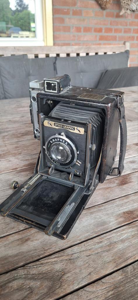 Nette graflex speed graphic, Audio, Tv en Foto, Fotocamera's Analoog, Zo goed als nieuw, Compact, Kodak, Ophalen of Verzenden