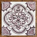 Zeldzame 18e eeuwse antieke tegel - ongerestaureerd, Ophalen of Verzenden