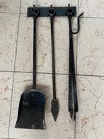 Haardsetje hangend, Ophalen, Gebruikt, Houthaard