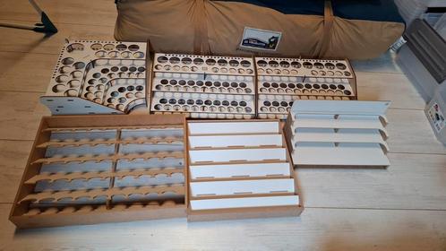 Hobby zone en Vallejo verfrekken desk organisers, Hobby en Vrije tijd, Modelbouw | Overige, Zo goed als nieuw, Ophalen of Verzenden