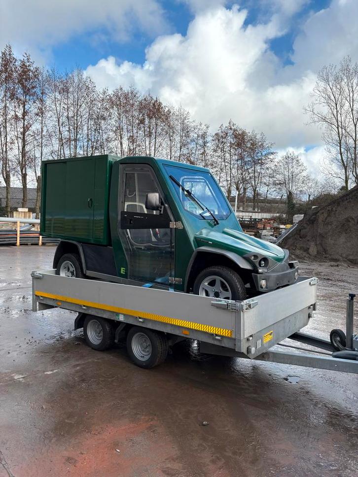 Golfkar Comarth 48v, Sport en Fitness, Golf, Zo goed als nieuw, Golfkar, Ophalen