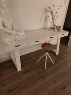 Houten bijzettafel Woood, Ophalen of Verzenden, Gebruikt, Bureau