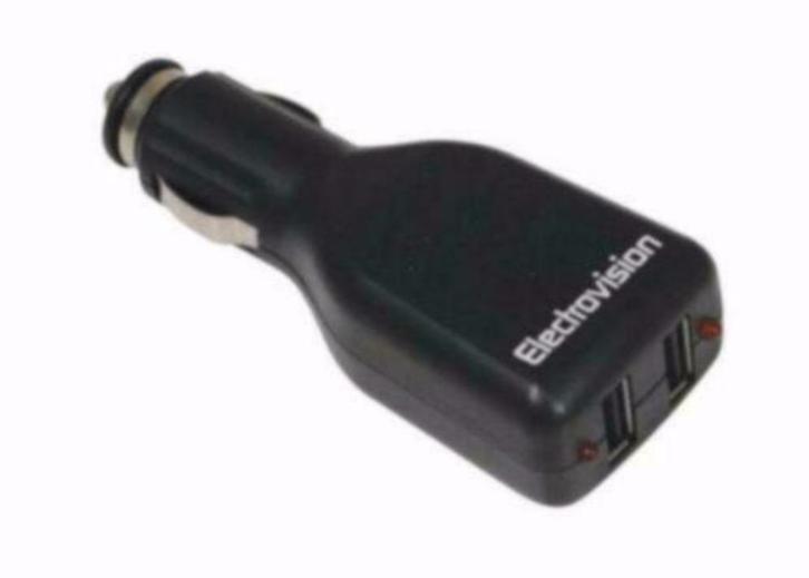 12 Volt auto adapter met 2 USB-poorten A111-KJ, Auto diversen, Overige Auto diversen, Ophalen of Verzenden