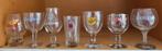 bierglazen Duvel Westmalle Gordon Chimay Brigand, Verzamelen, Biermerken, Ophalen, Zo goed als nieuw, Glas of Glazen, Overige merken