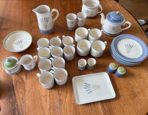 Zeller fleur de Provence servies, Huis en Inrichting, Keuken | Servies, Zo goed als nieuw, Compleet servies, Overige stijlen, Keramiek