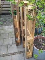 3 EPAL pallets in goede staat, Ophalen, Gebruikt, Pallet, Minder dan 200 cm