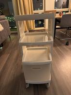 Kapperskar / Beauty kar, Ophalen, Gebruikt, Wit, Kunststof