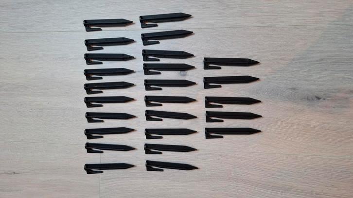 Gronpennen robotmaaier set van 25 stuks, Tuin en Terras, Grasmaaiers, Zo goed als nieuw, Ophalen of Verzenden