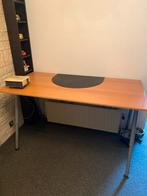 Bureau / Tafel 160x80cm - In hoogte verstelbaar, Huis en Inrichting, Bureaus, Ophalen, In hoogte verstelbaar, Gebruikt, Bureau